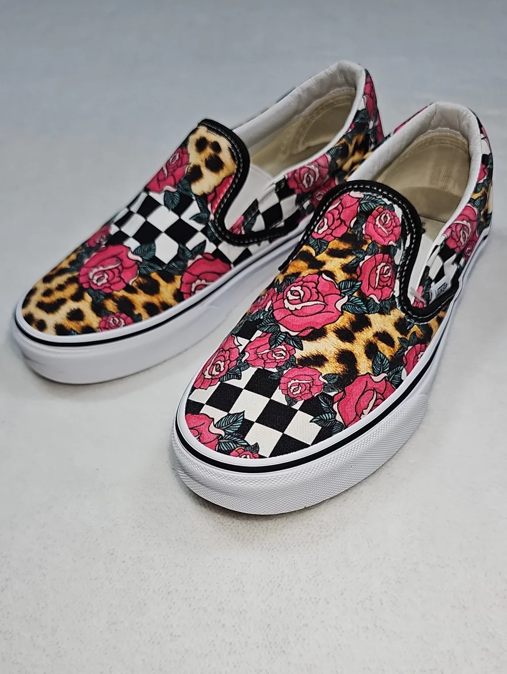 Vans‎ Size Label — White with Black Text